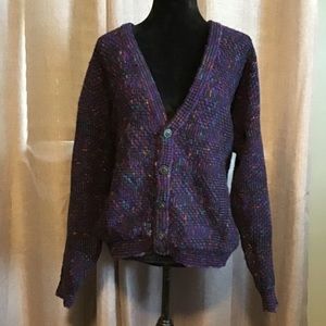 Vintage Concrete mix cardigan
